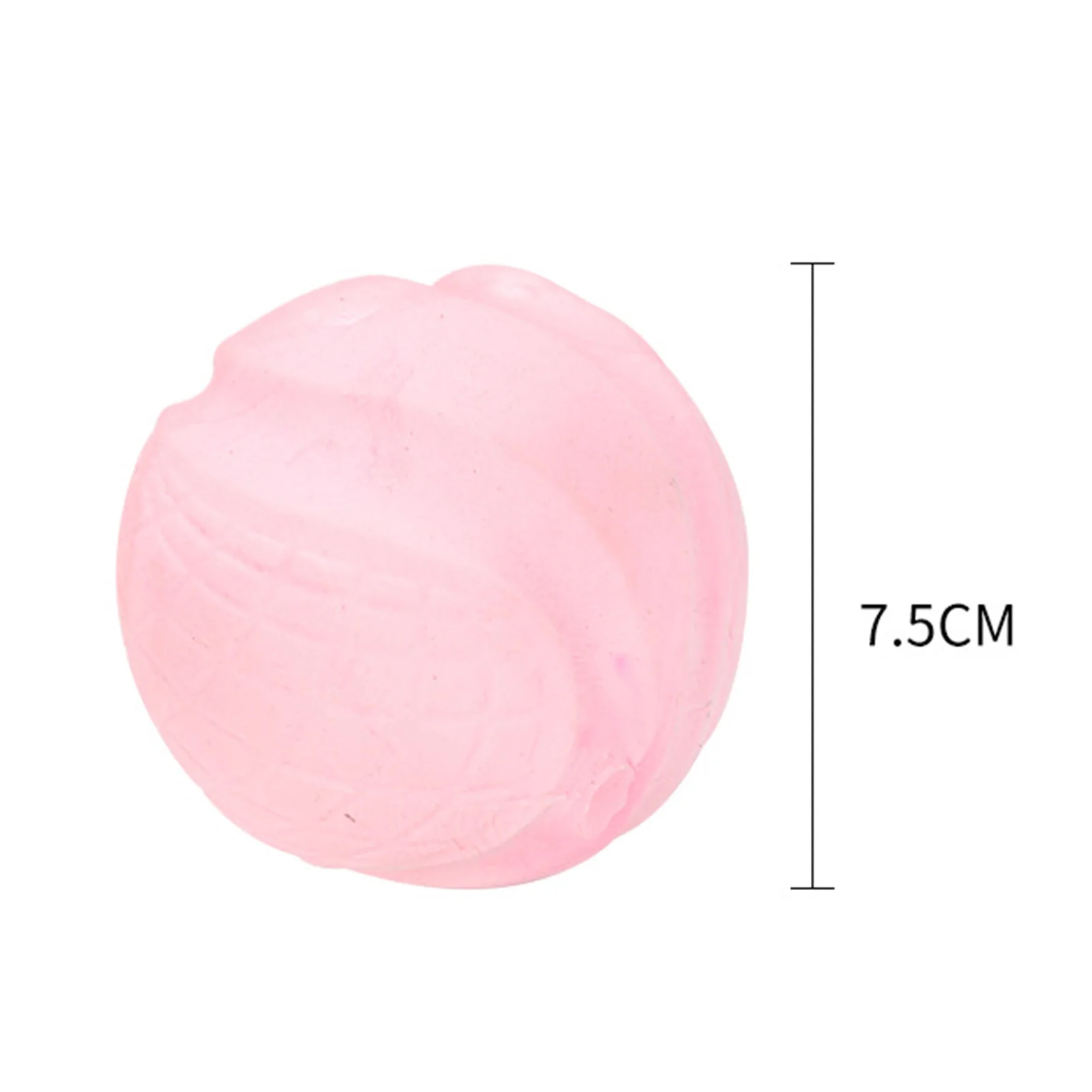 

Pet Teether Dog TPR Foam Chewing Toys Tennis Ball Shape Macarons Milky Flavor Pet Teether Dog Teeth Toy Dog Toothbrush Dog Teeth