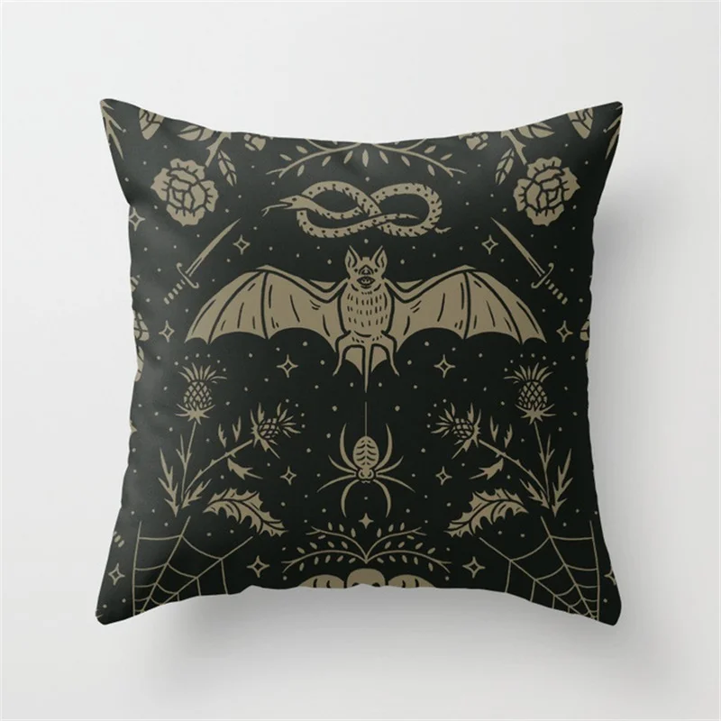 

Simple Home Decoration Halloween Pillow Series Cartoon Sofa Office Pillowcase Wholesale