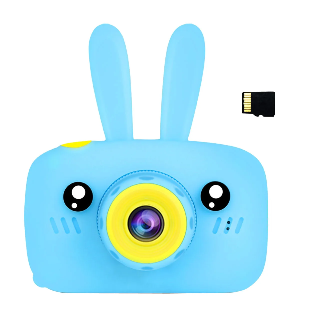 Детская перезаряжаемая игрушка для детей цифровая камера s с кроликом чехол