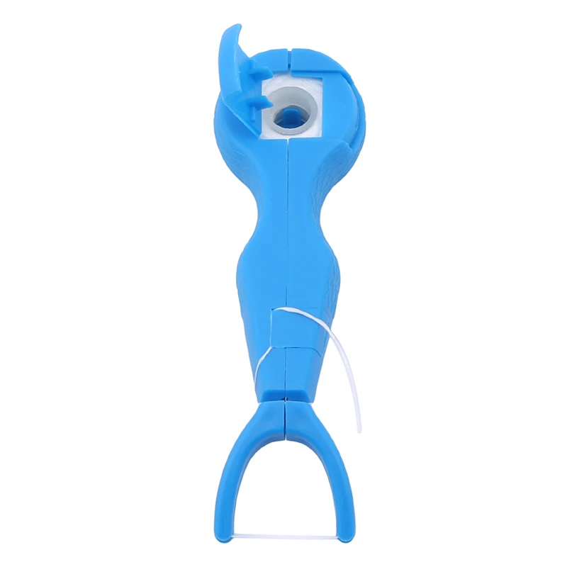 

1PC Plastic Rack With Dental Floss Accessories High Quality Portable Teeth Oral Care Cleane Tool