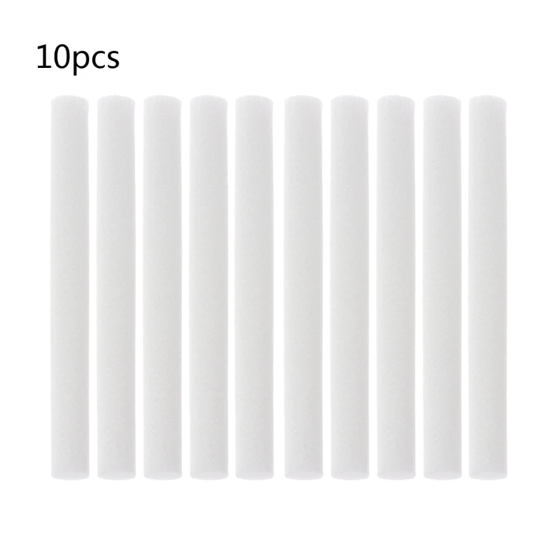 

10Pcs 8mmx70mm Humidifiers Filters Cotton Swab for Humidifier Aroma Diffuser H05F