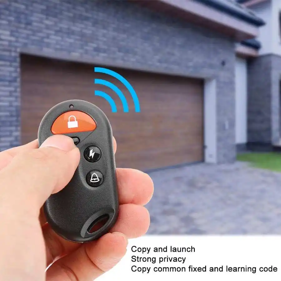 280 490 МГц удобный Открыватель для гаражных дверей с фиксированной прокруткой код