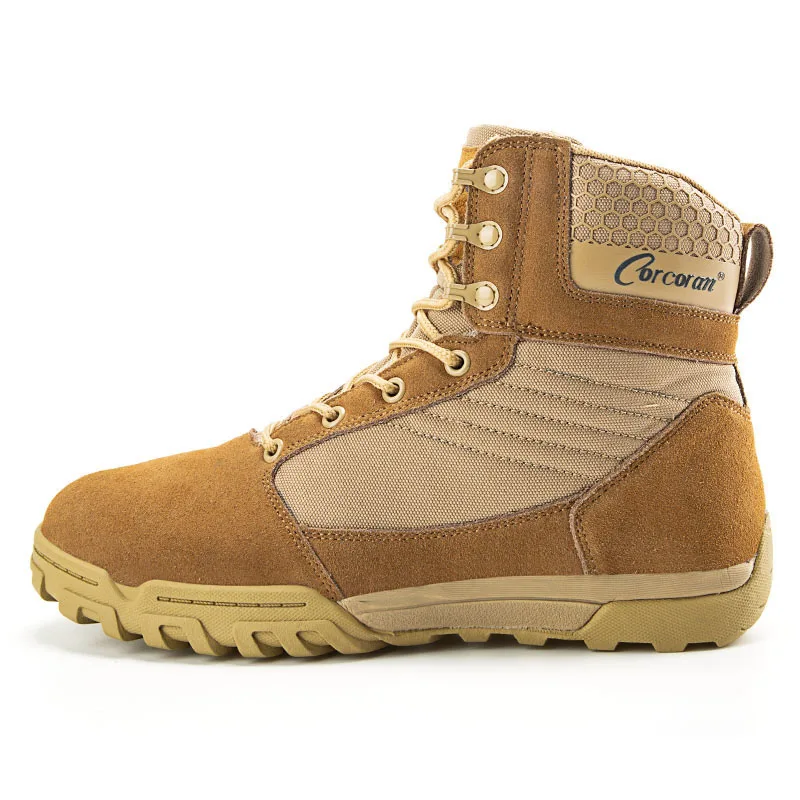 Оригинальные повседневные мужские ботинки высокого качества в военном стиле на