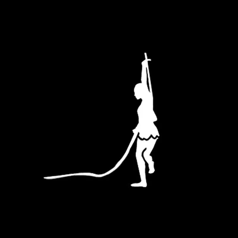 Интересные гимнастические Декорации для Авто/бампера/окна виниловые наклейки DIY