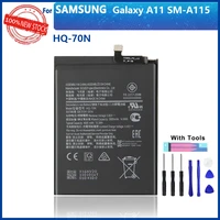 100 original 4000mah hq 70n for samsung galaxy a11 a115 sm a115 mobile phone high quality battery with toolstracking number