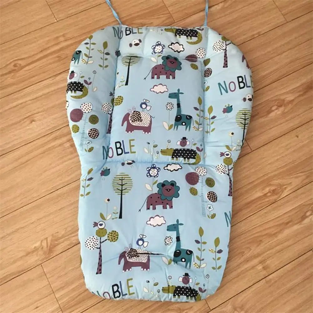 Thick Cotton Baby Stroller Seat Cushions Soft Trolley Pad Changing Nappy Carriages/Pram/Buggy For New Born | Мать и ребенок