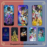 saint seiya phone case for xiaomi redmi note 8a 7 5 note 8pro 8t 9pro coque for note 6pro
