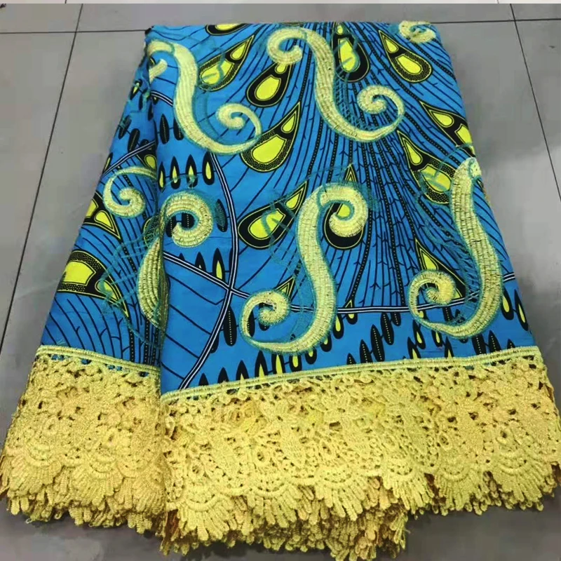 Высококачественная кружевная ткань Анкары в африканском стиле новинка 2019 | Дом и