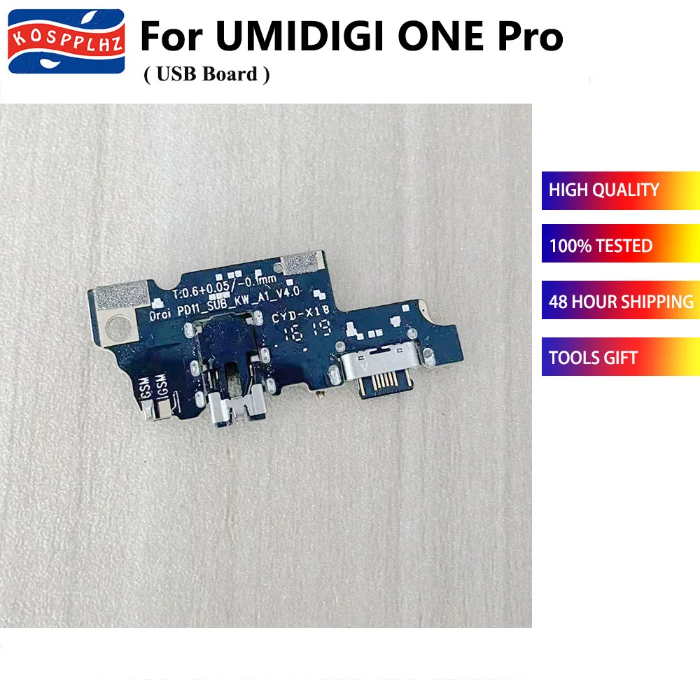 Оригинальная USB-плата для UMIDIGI ONE PRO аксессуары зарядного порта замена USB-штекера One