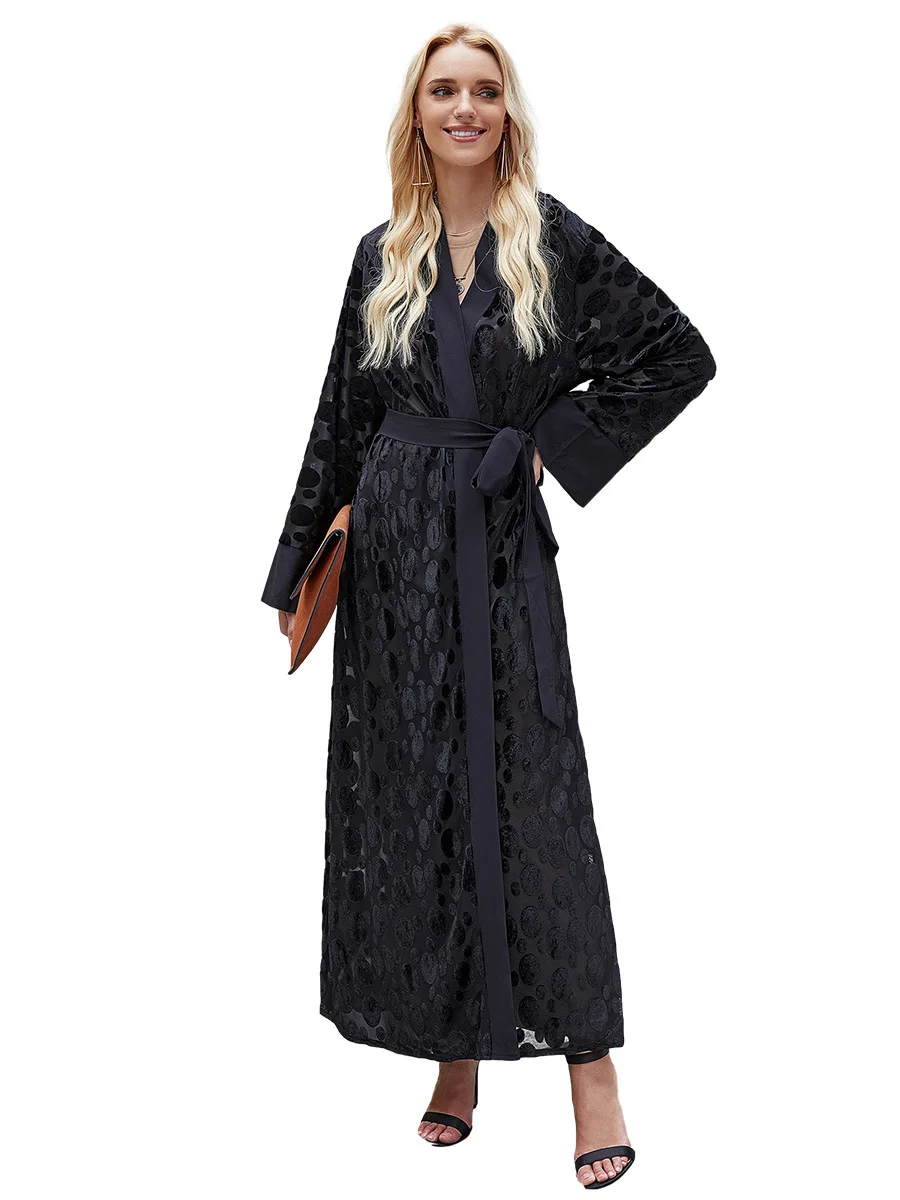 Abayas для женщин новая мода мусульманская ИД Дубай абайя Исламская Турция