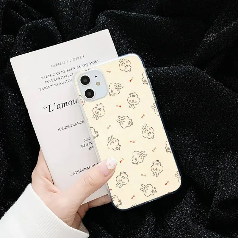 

bee Banana cactus Phone Case Transparent for iPhone 6 7 8 11 12 s mini pro X XS XR MAX Plus cover funda shell