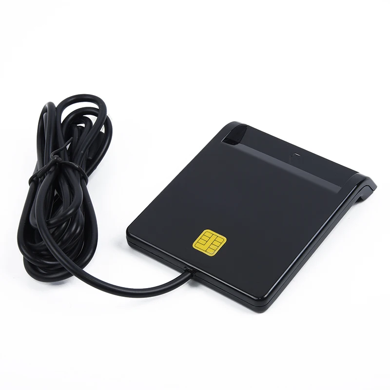 

USB 2.0 Smart Card Reader For Bank Card SIM/ATM/IC/ID EMV Card Reader High Quality For Windows 7 8 10 Linux OS ISO 7816