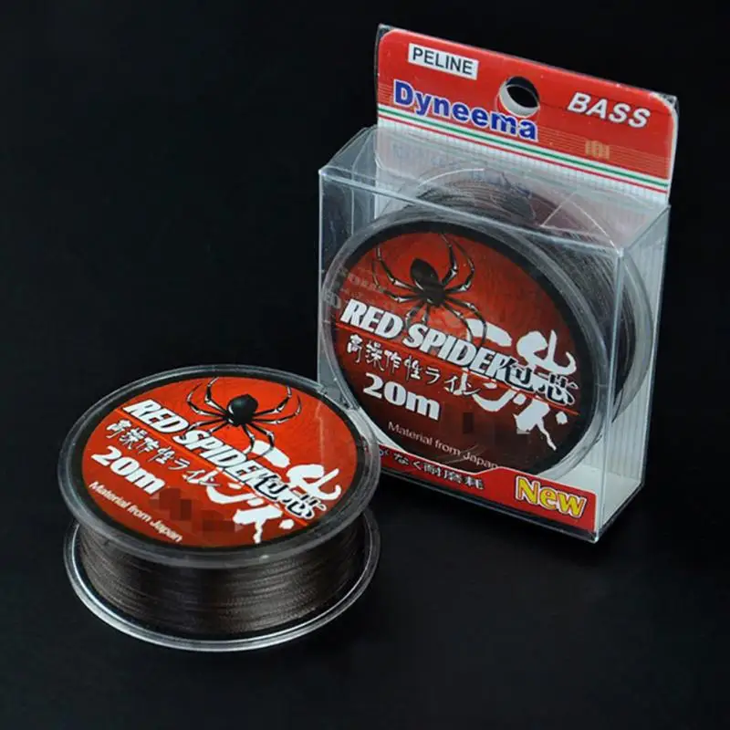 

20m Fishing Lines PE Super Tensile Force Cored Steel Wire Wear-resistant Anti Biting Cutting Water Fishing Line Main Sub Wire