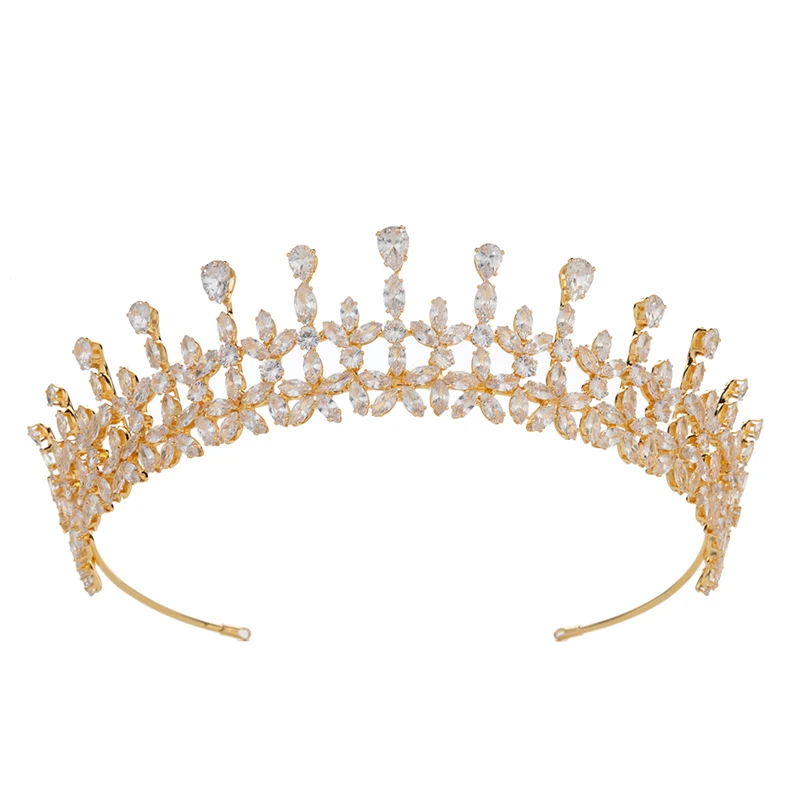 Корона хадияна элегантная очаровательная темпераментная Свадебная повязка на