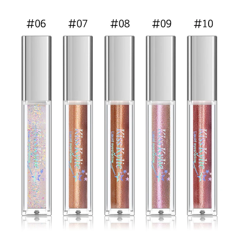 

6 Colors Sequin Eyeshadow Stick Highlight Shimmering Naturally Long Lasting No Smudging Eye Shadow SANA889