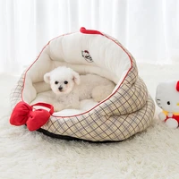 dog house dog bed mat portable kennel for small medium dogs cats soft sofa bed non slip pet doghouse couch dogs accessories