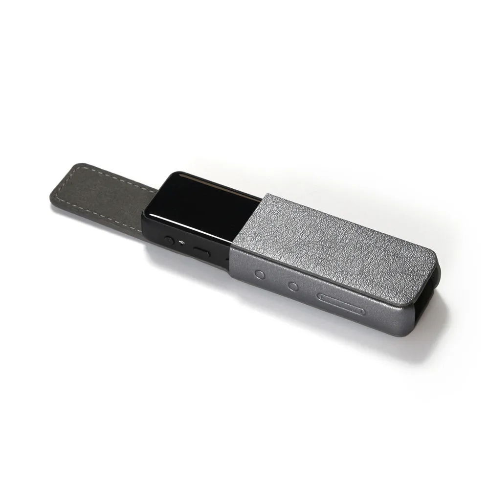 PU Leather Protective Case Cover for FiiO BTR3K Bluetooth Amplifier Receiver Magnetic Flip Shell Storage | Электроника