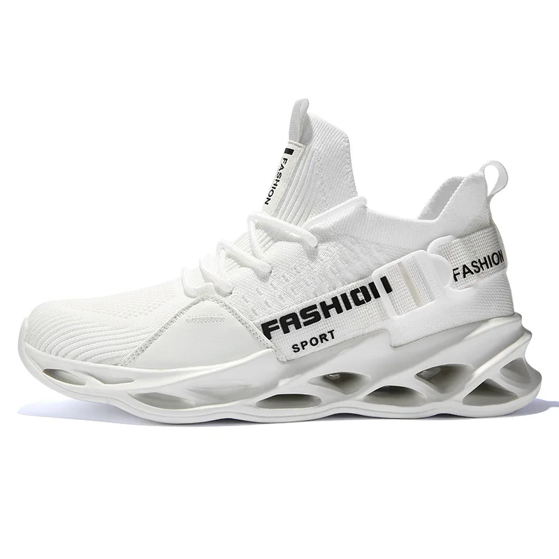 

New Spring Summer Men's Shoes For Men Sports Sneakers 2021 Leisure Shock Absorption Marathon Running Full Palm Air Cushion Tenis