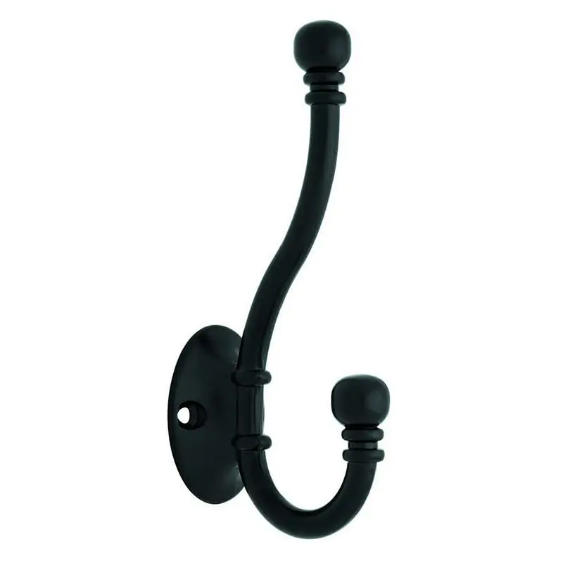 New FBCHHB5-FB-C Ball End Coat and Hat Hook (5-Pack) Flat Black 5-Pack | Обустройство дома