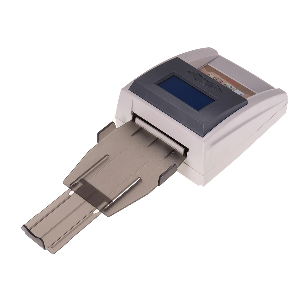 Портативный настольный автоматический прибор для проверки банкнот с ЖК-дисплеем