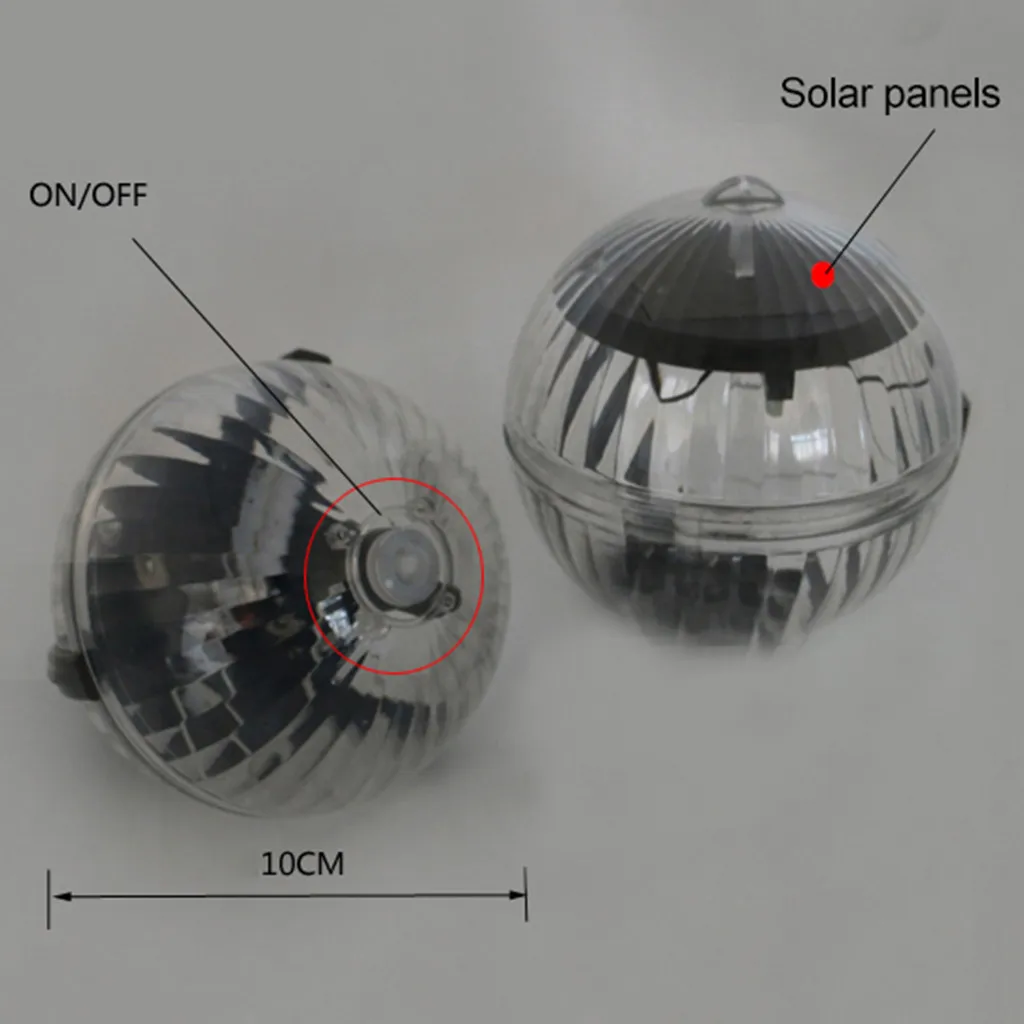 

Water Drift Lamp Floating Light Led Underwater Solar Light Outdoor Swimming Pool Floating Party Decor Lamp Home Decorative