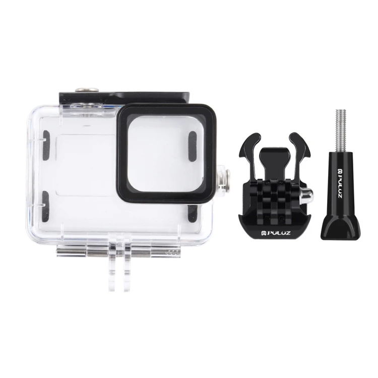 

PULUZ PU527 45m Underwater Diving Case Waterproof Camera Housing Protective Shell Case For GoPro HERO9 Black Buckle Basic Mount