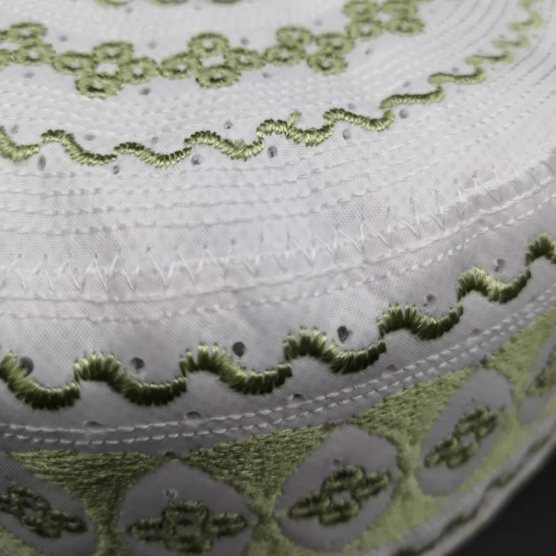 Арабские мусульманские кепки зеленые белые для детей папаклар каппа бейсболки