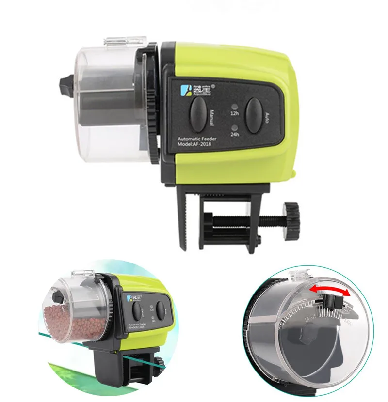 

Цифровая кормушка для аквариумных рыбок, автоматическая кормушка для рыб таймер резервуара, Таймер подачи еды, для рыб, креветок, черепах