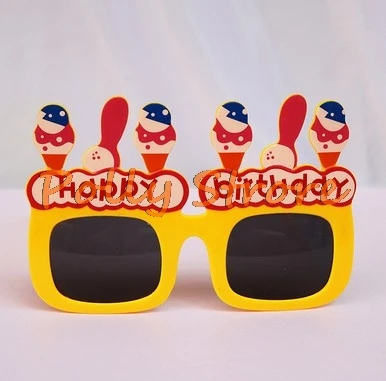 

5pcs Birthday Atmosphere Photo Cute Funny Glasses Pops