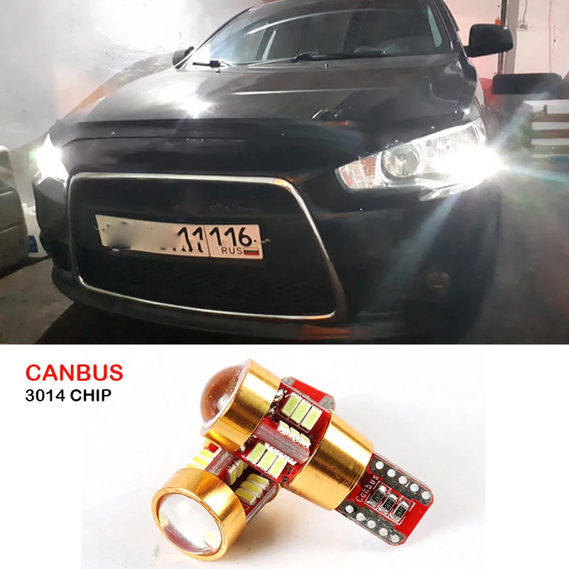 Canbus W5W светодиодный T10 клиновидный светильник стояночный для Honda Civic Crv Accord Fit Dio Jazz