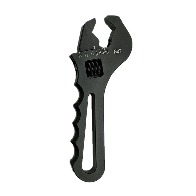 

Adjustable Wrench, an Wrench, Aluminum Wrench Hose Fitting Tool Aluminum Spanner AN3-AN16