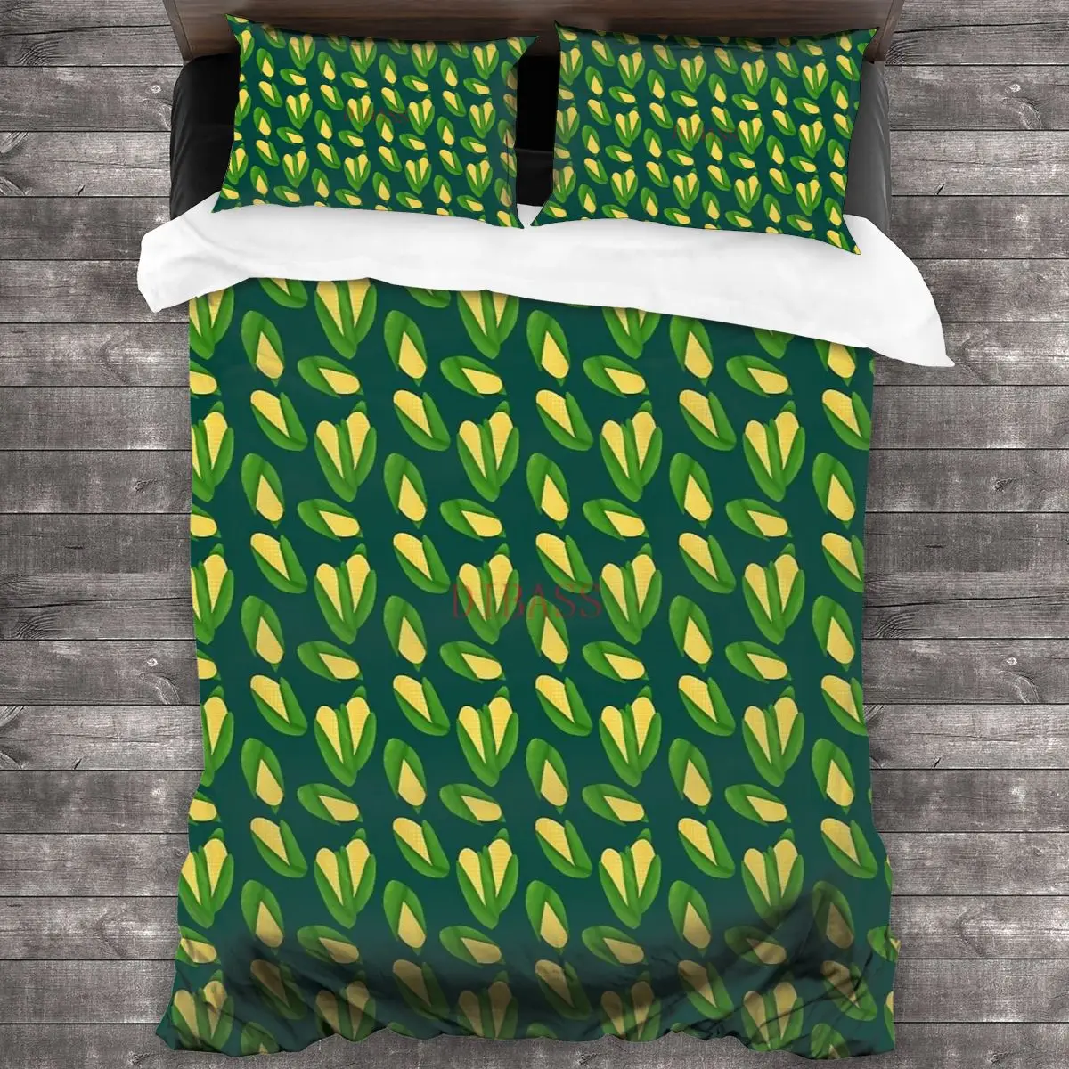 

Corn 100%Pure Cotton Comforter Set with 2 Pillowcase,Soft Microfiber Duvet Cover Set, Bedding Sets Bed Set