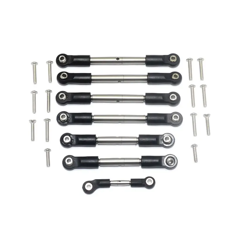 

Full Car Stainless Steel Tie Rod Pull Rod for TRAXXAS RUSTLER 4X4 VXL RUS4160S SLASH 4X4