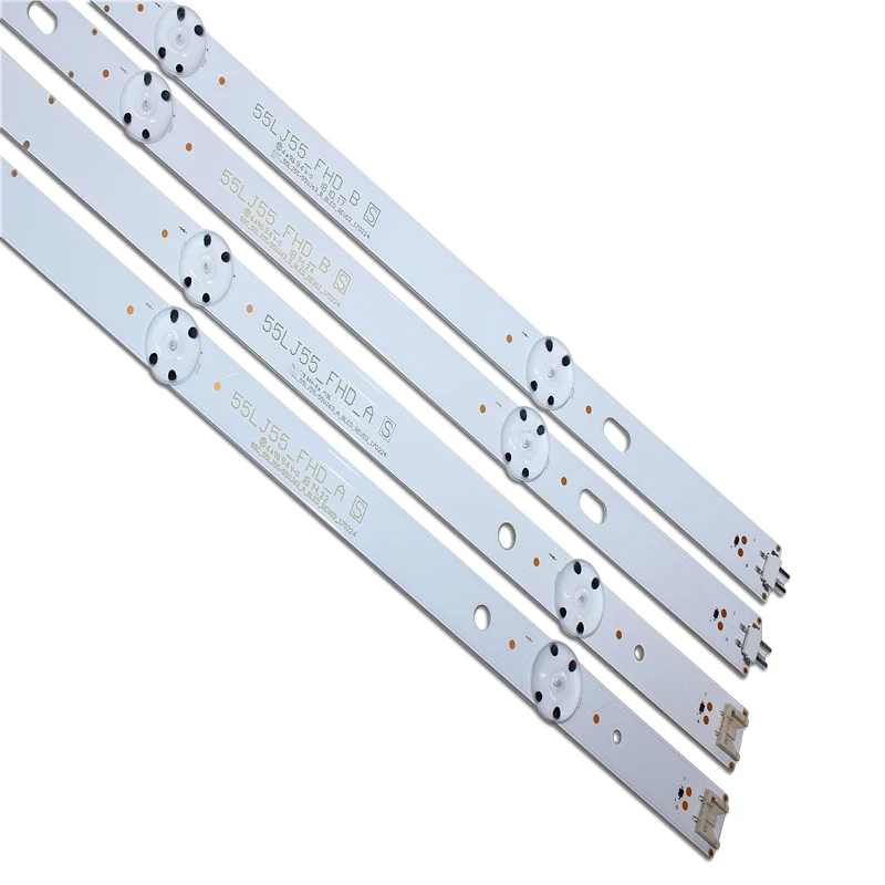 (Новый комплект) 10 шт./партия СВЕТОДИОДНЫЙ Подсветка полоску для LG 55UJ630V 55UJ6300