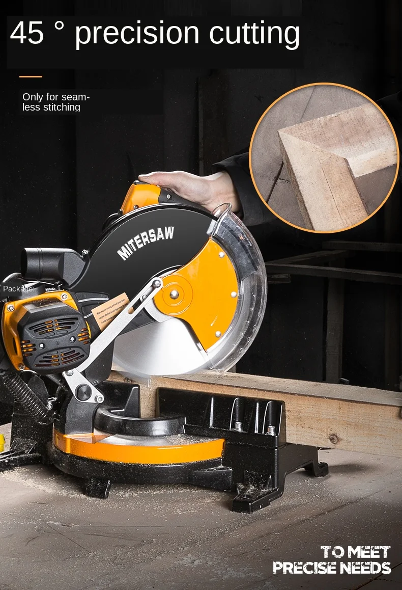 Многофункциональная алюминиевая пила 10 дюймов 255 мм деревообрабатывающий