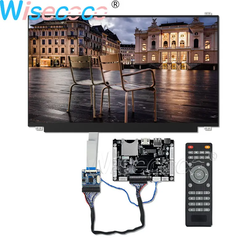 Wisecoco 15 6 дюймов 1366 × 768 на тонкопленочных транзисторах тонкоплёночных ЖК дисплей