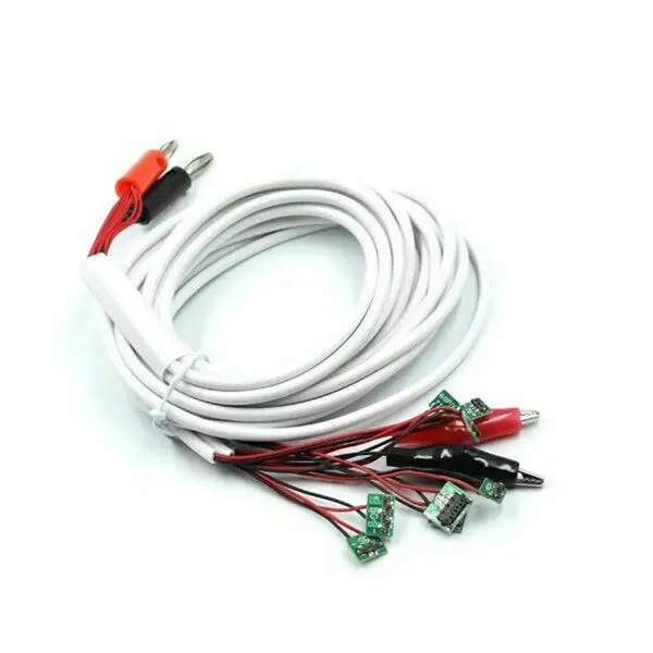 

В настоящее время теста кабель питания постоянного тока батареи запасные части для iPhone 4, 5, 6, 6S, 7, 8, X Данные теста батареи кабельный тестер