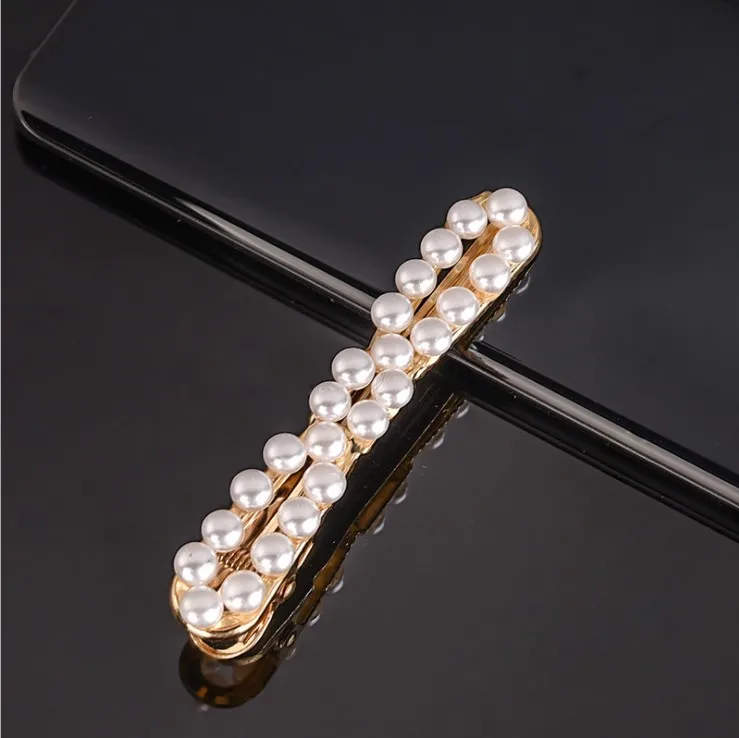 Style 18(8.5cm) Элегантные жемчужные заколки для волос для женщин и девочек, металлическая заколка-палочка, Шпилька для волос, Золотая ручная работа, корейский дизайн, аксессуары для укладки волос - Цвет: Style 18(8.5cm)