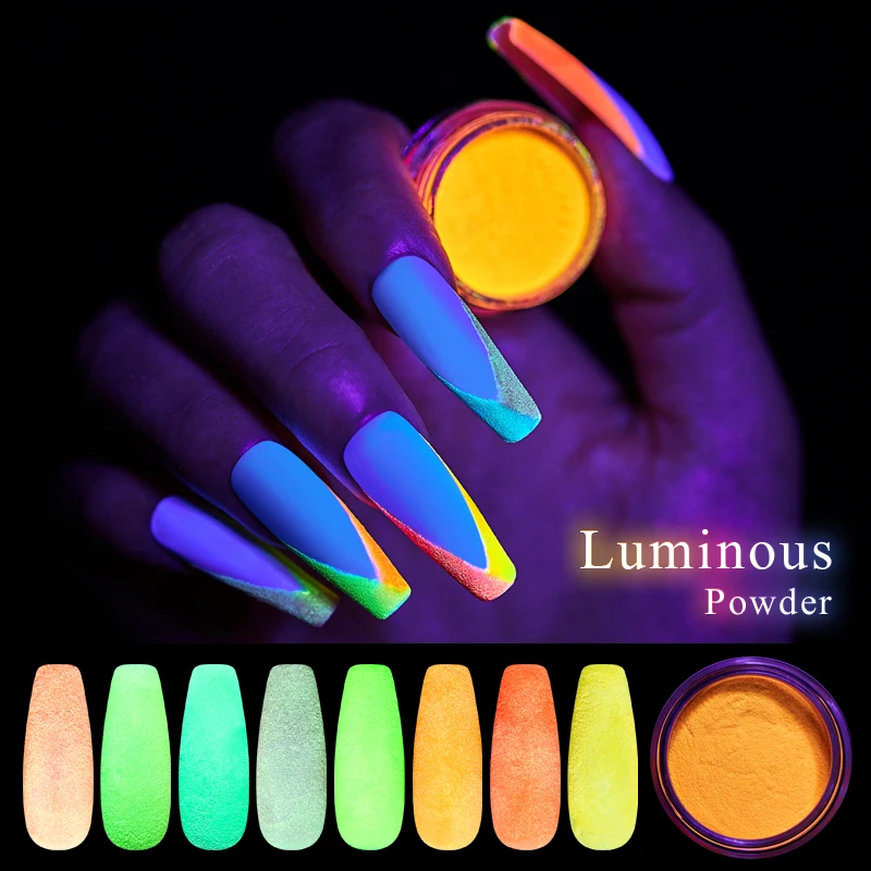 Флуоресцентный порошок флуоресцентный эффект | Красота и здоровье