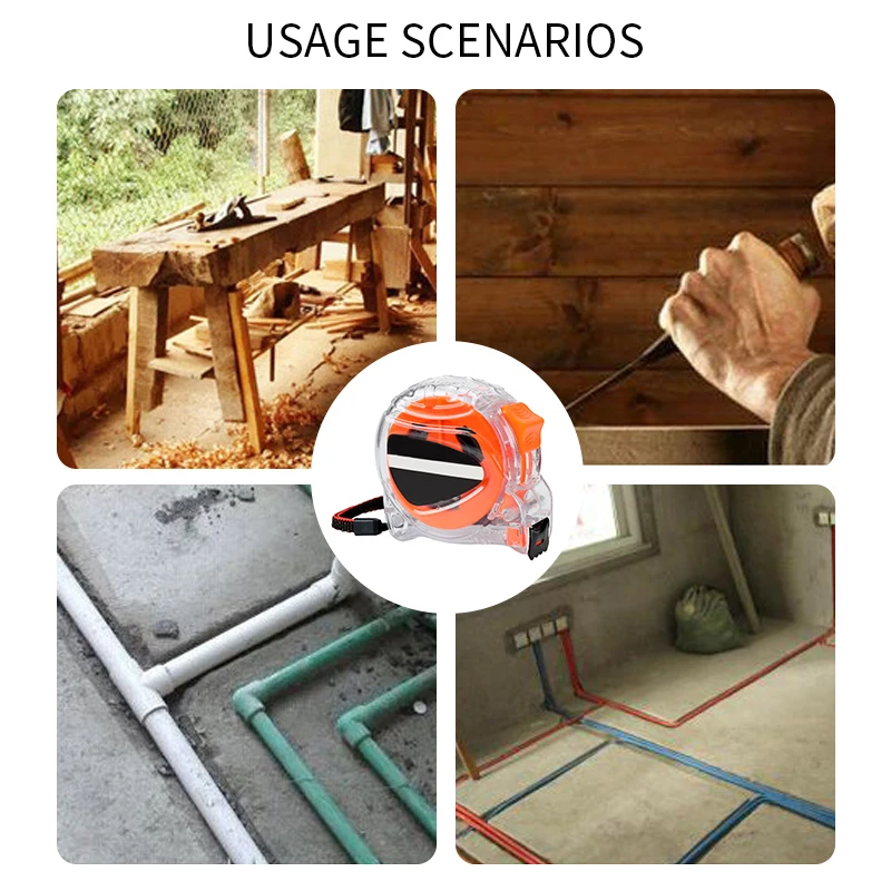 Портативная нейлоновая измерительная лента 5 м водонепроницаемая линейка