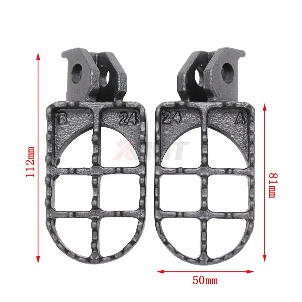 Подножки для мотокросса MX Dirt Bike Racing подножки Suzuki RM85 2003-2011 RM85L 2003-2008 DR-Z125L DR-Z125 2003-2006