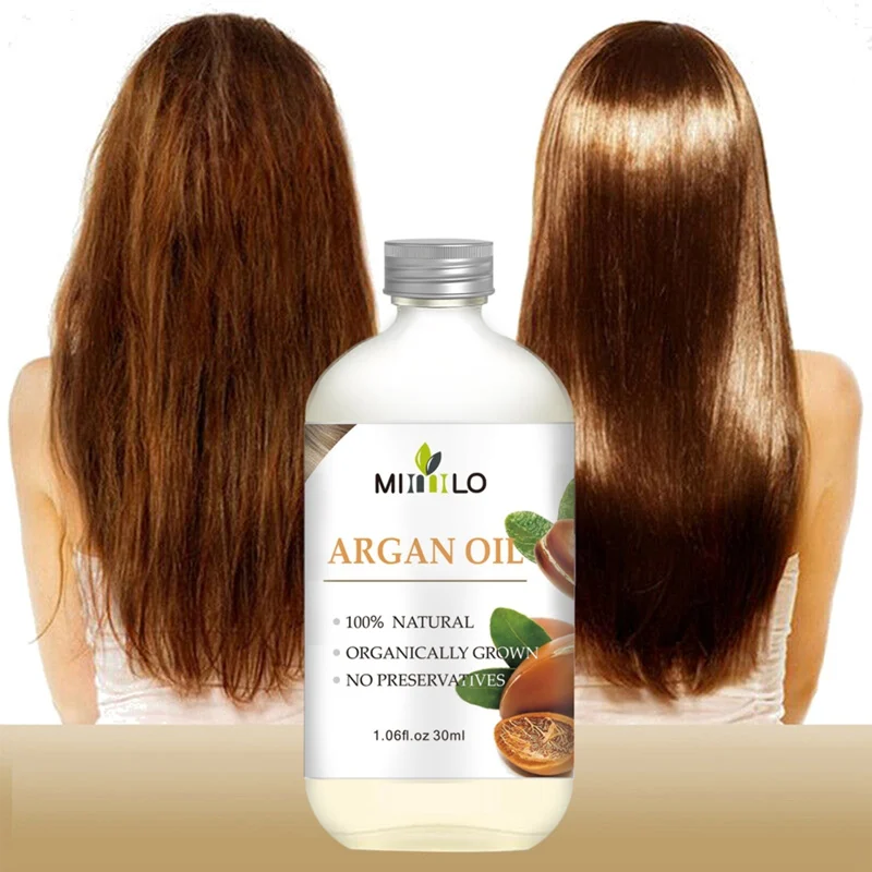 Бесплатное мытье марокканское масло для волос уход за волосами эфирное анти