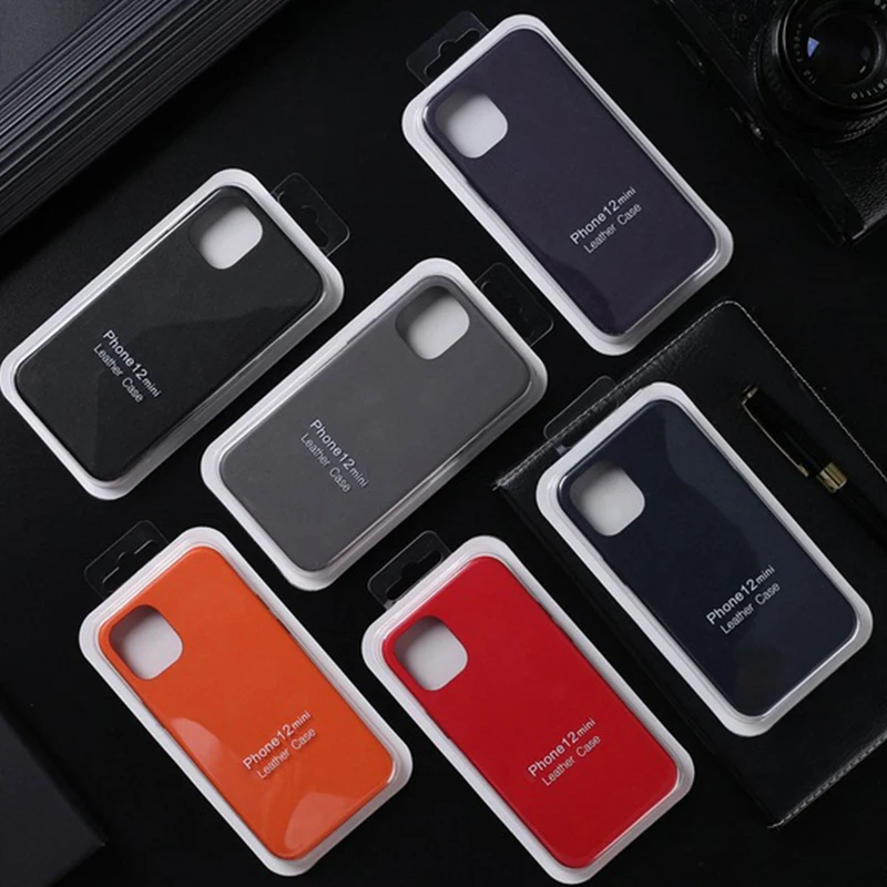 

For Iphone 12 mini Case Original Leather Official Style PU Leather Case for IPhone 11 Pro Max XS XR X 8 7 Plus Retro Cover Cases
