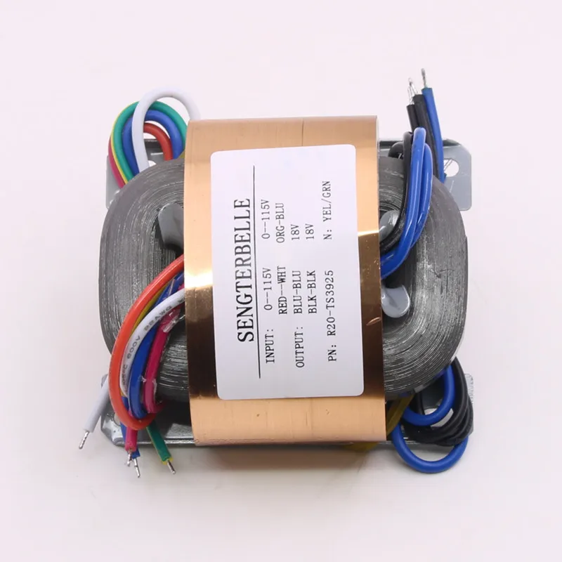 Трансформатор сердечника из чистой меди 30 Вт выход 0 18 в переменного тока 4 _