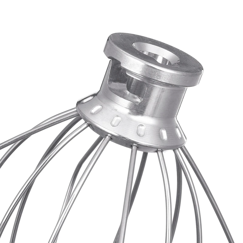 

Stainless Steel Wire Whip Mixer Attachment for Kitchenaid K45Ww 9704329 Flour Cake Balloon Whisk Egg Cream Stirrer