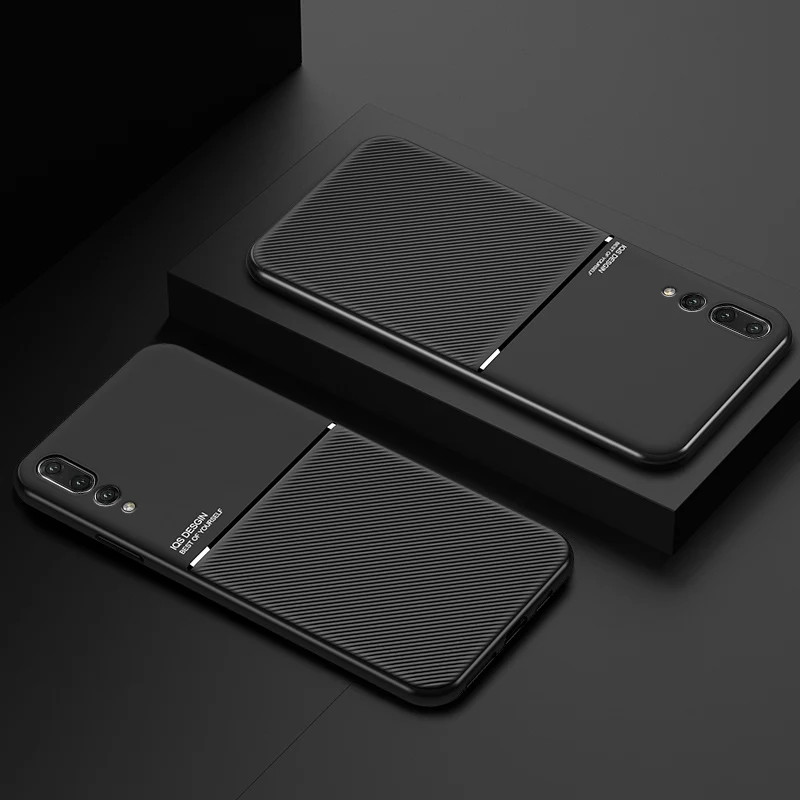 Чехол LOVECOM для телефона с текстурой кожи или Huawei P20 P30 Pro Mate 20 30 Nova 5 мягкий