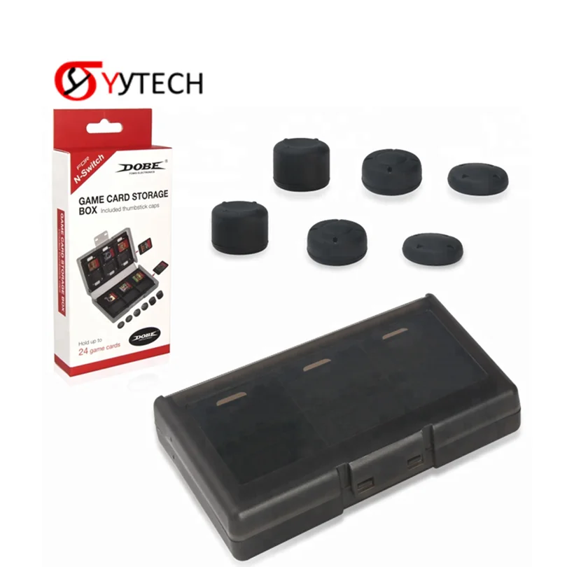 

SYYTECH TNS-1844 колпачки для пальцев игровые карты коробка для хранения комплект для игровых аксессуаров Nintendo-Switch NS