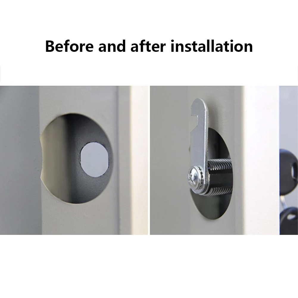 Дверной замок с 2 ключами комплект принадлежностей для шкафа ящика почтового 16 мм