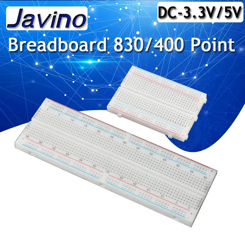 Макет 830 Точка Solderless PCB хлеб доска MB 102 MB102 тестирование Разработка DIY для