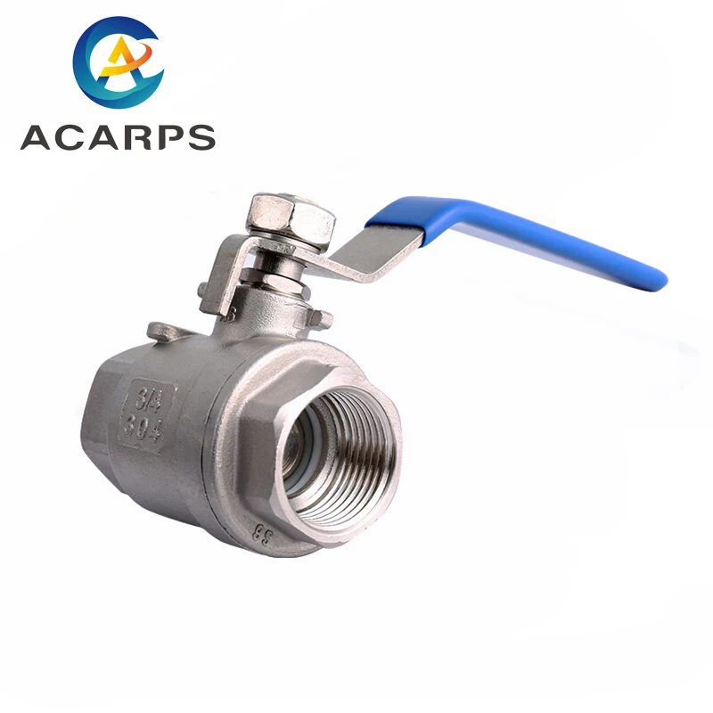 

2.5 "Stainless Steel 304 BSP Thread 2PC Ball Valve DN15 DN20 DN25 DN32 DN40 DN50